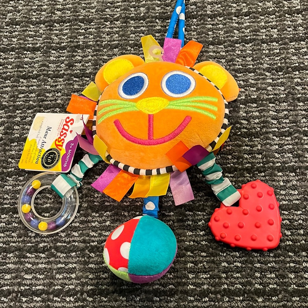 Sassy baby toy.